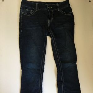 Maurices Straight Dark Blue Jeans